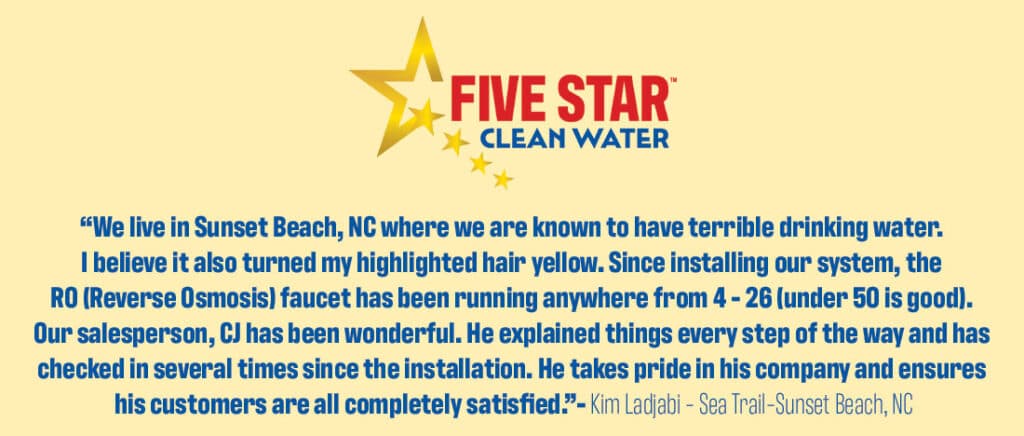 Five Star Clean Water customer review 10
