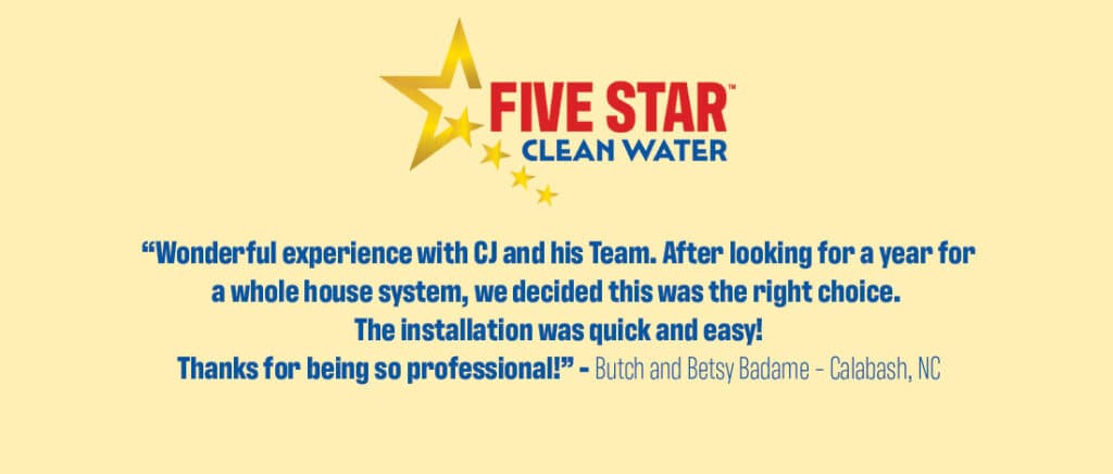 Five Star Clean Water customer review 11
