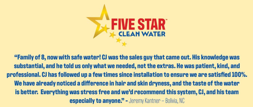 Five Star Clean Water customer review 12