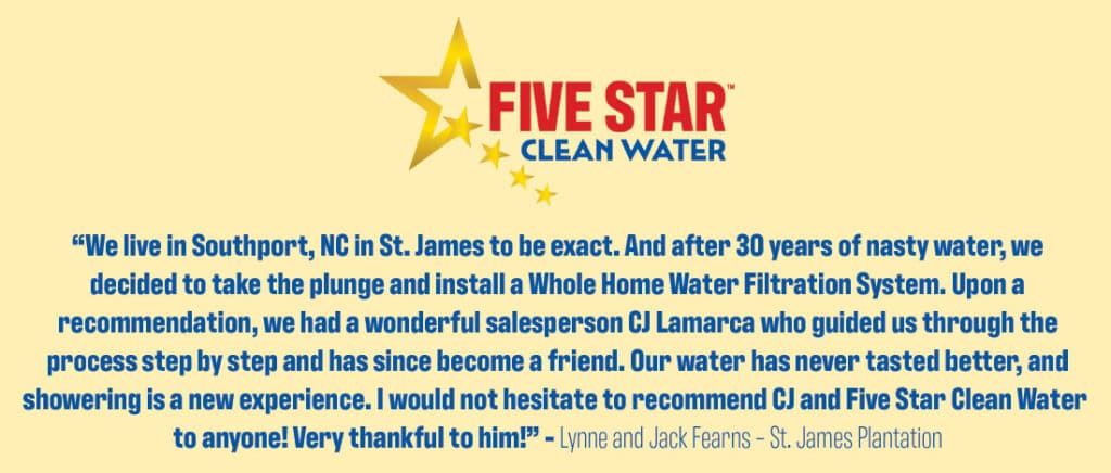 Five Star Clean Water customer review 13