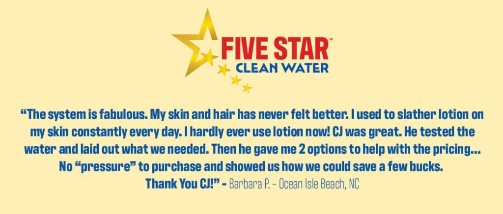 Five Star Clean Water customer review 7